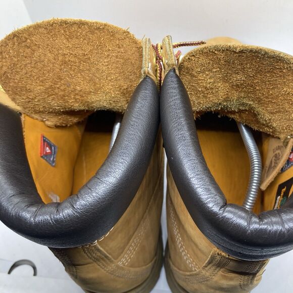 Timberland Mens Size 11.5 Wheat Boots 10061